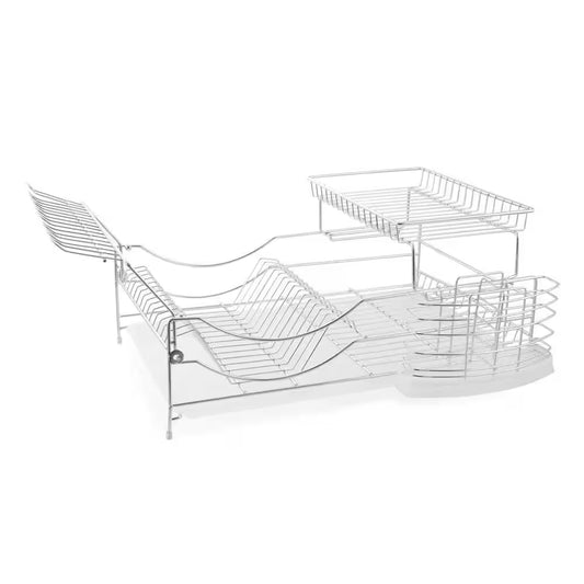 22 In. Sleek Modern Design Dish Rack